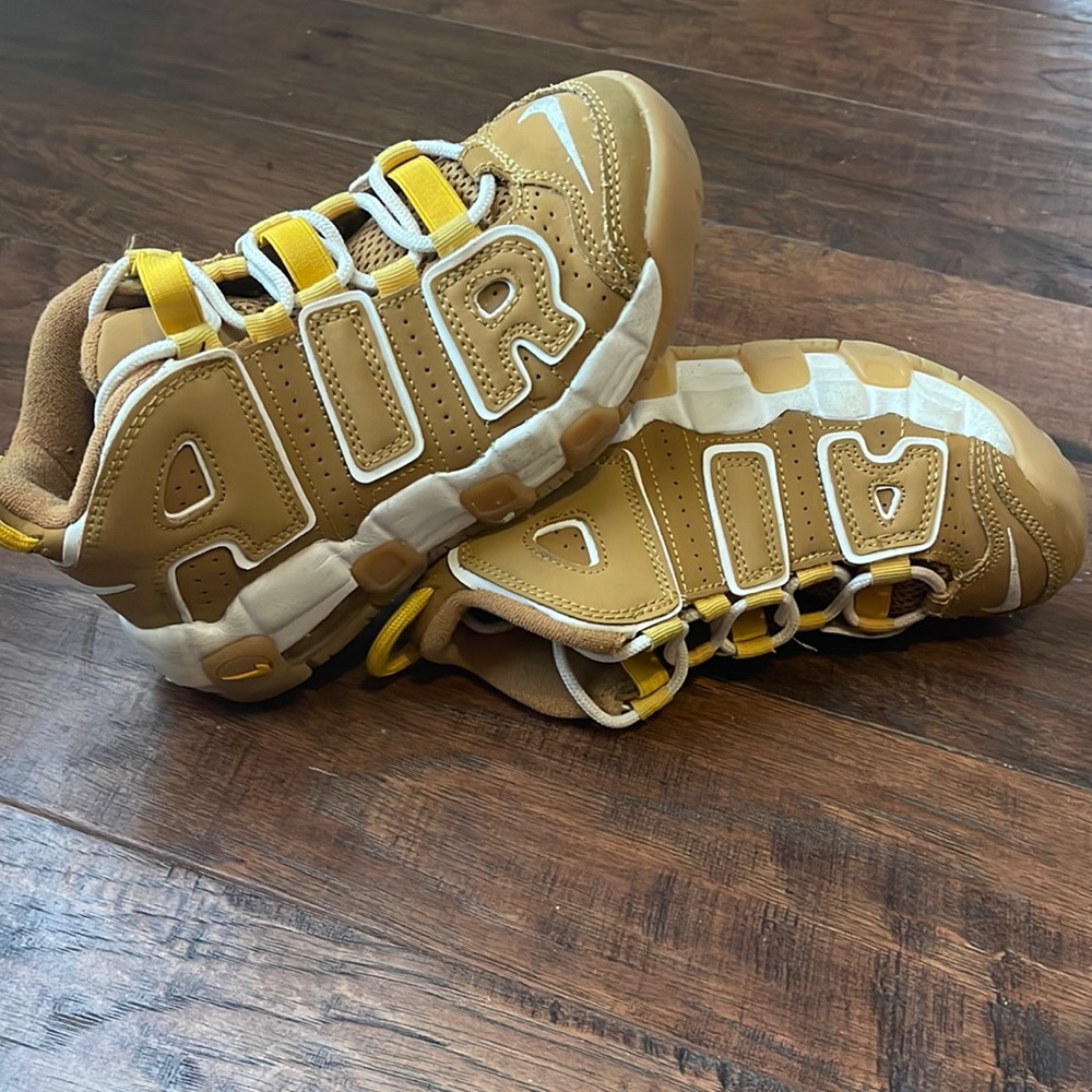 New Nike Air More Uptempo Multicolor Sneaker Shoes Size US 1.5Y